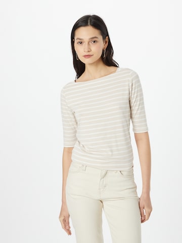 COMMA Shirt in Beige: front