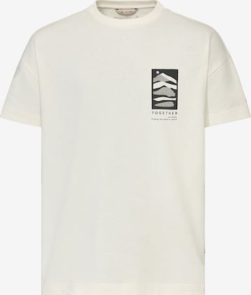 VAUDE Funktionsshirt 'Redmont' in Weiß: Vorderseite