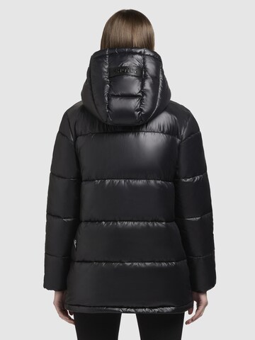 Giacca funzionale 'Word3 Satin-YM' di khujo in nero