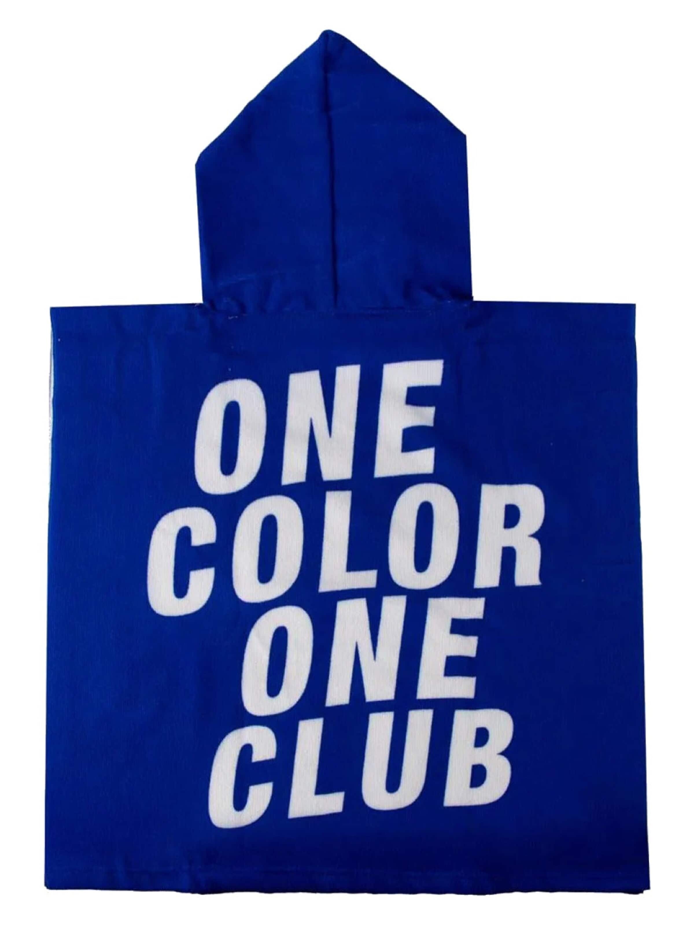 Real Madrid Badjas 'Real Madrid Poncho voor Kinderen' in Blauw