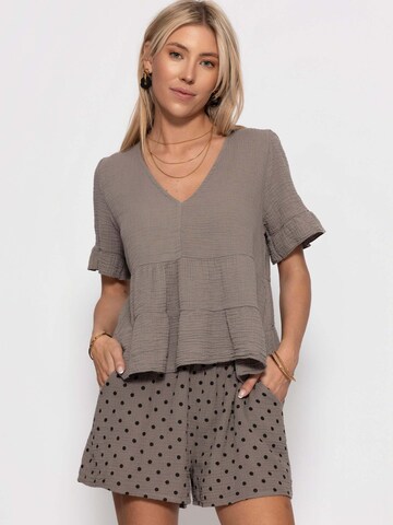 SASSYCLASSY Pullover‌‌‌‌‌ in Grau: Vorderseite
