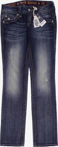 Rock Revival Jeans in 28 in Blue: front