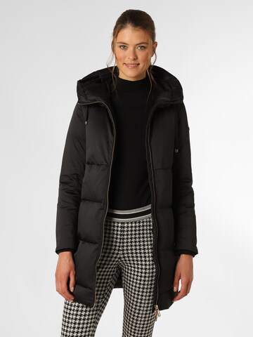 DUNO Winter Coat in Black: front