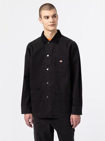 Veste mi-saison DICKIES en noir : devant