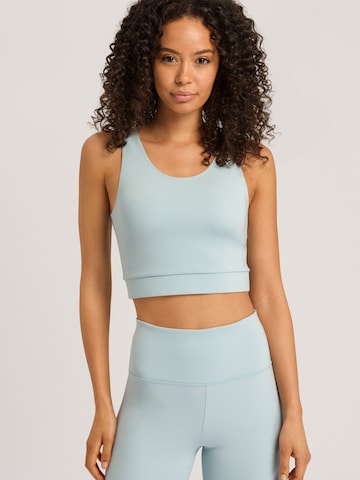 Hanro Top 'Balance' in Blue: front