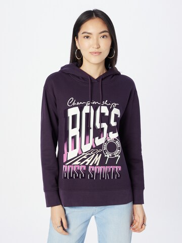 BOSS Orange Sweatshirt 'Edelight' i lilla: forside