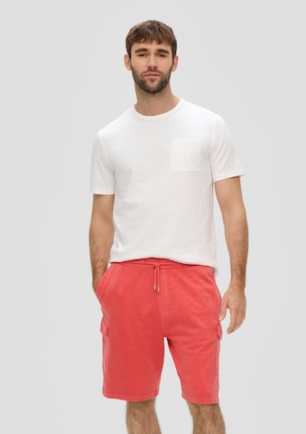 s.Oliver Loosefit Cargobyxa i orange