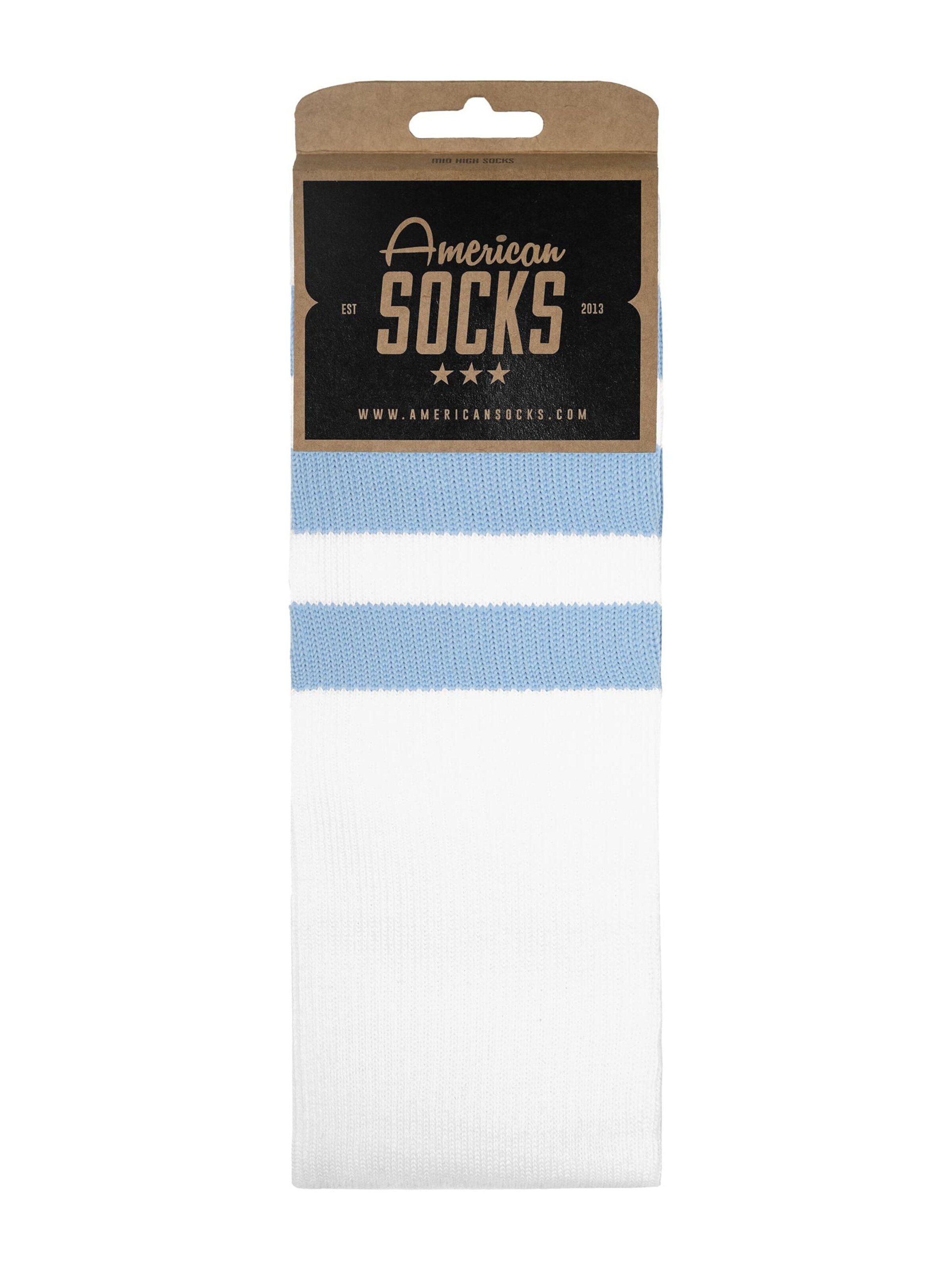 American Socks Kniestrümpfe 'Maverick'‌‌‌‌‌‌‌ in Weiß
