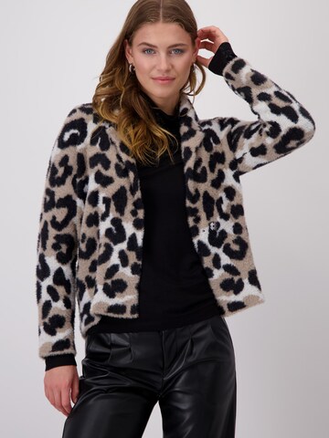 monari Strickjacke in Braun: Vorderseite