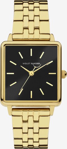 Violet Hamden Uhr in Gold: predná strana