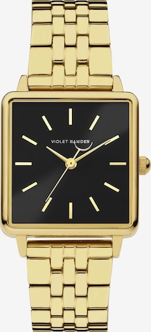 Violet Hamden Uhr in Gold: predná strana