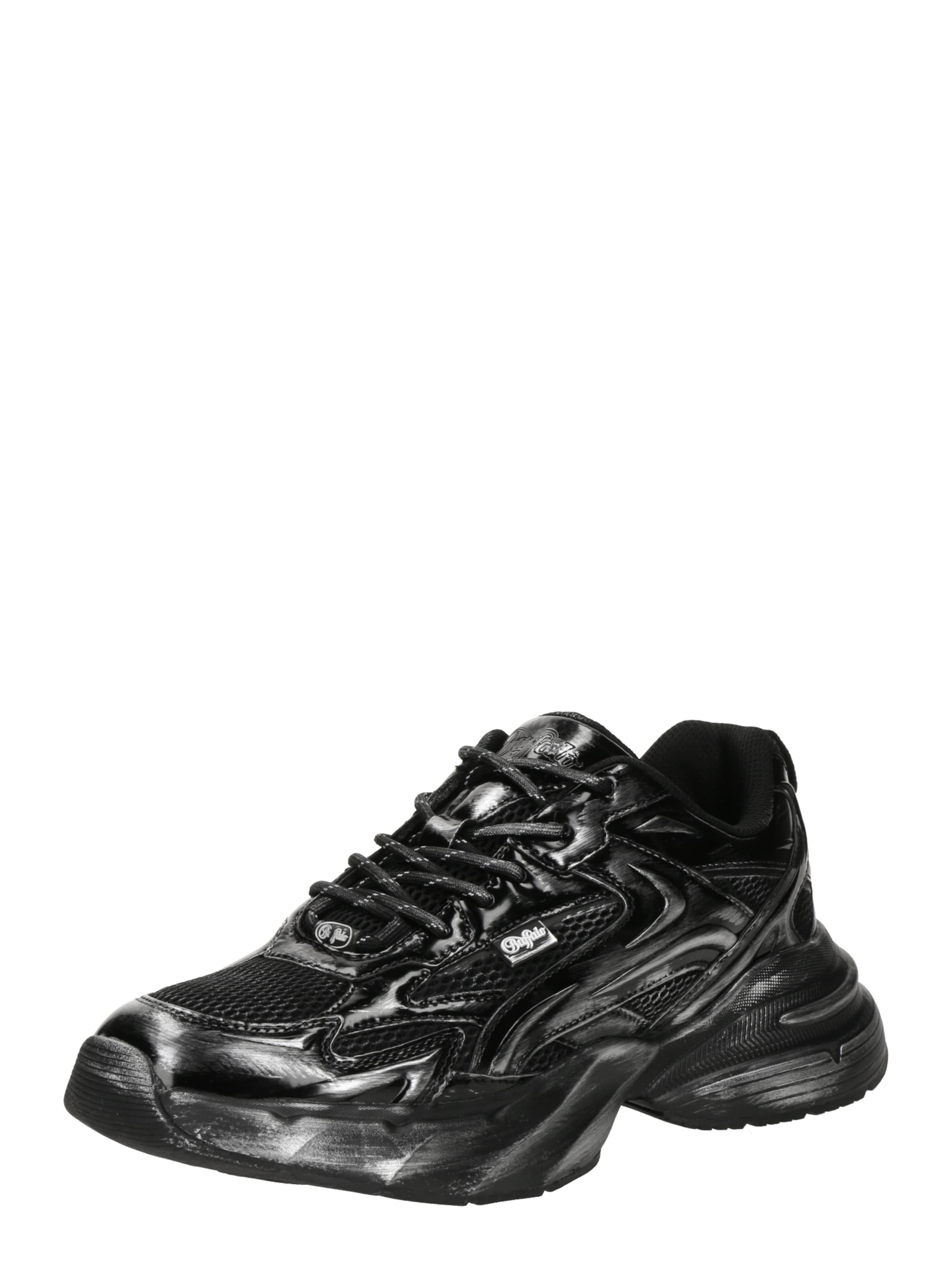 BUFFALO - Sapatilhas baixas 'Gianna' em preto: frente