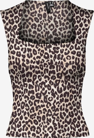 VERO MODA Top 'VMMillion' in Bruin: voorkant