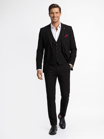 Finshley & Harding London Anzugweste 'Wesdon' in Schwarz