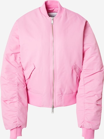 Won Hundred Välikausitakki 'Reykjavik' värissä vaaleanpunainen: etupuoli