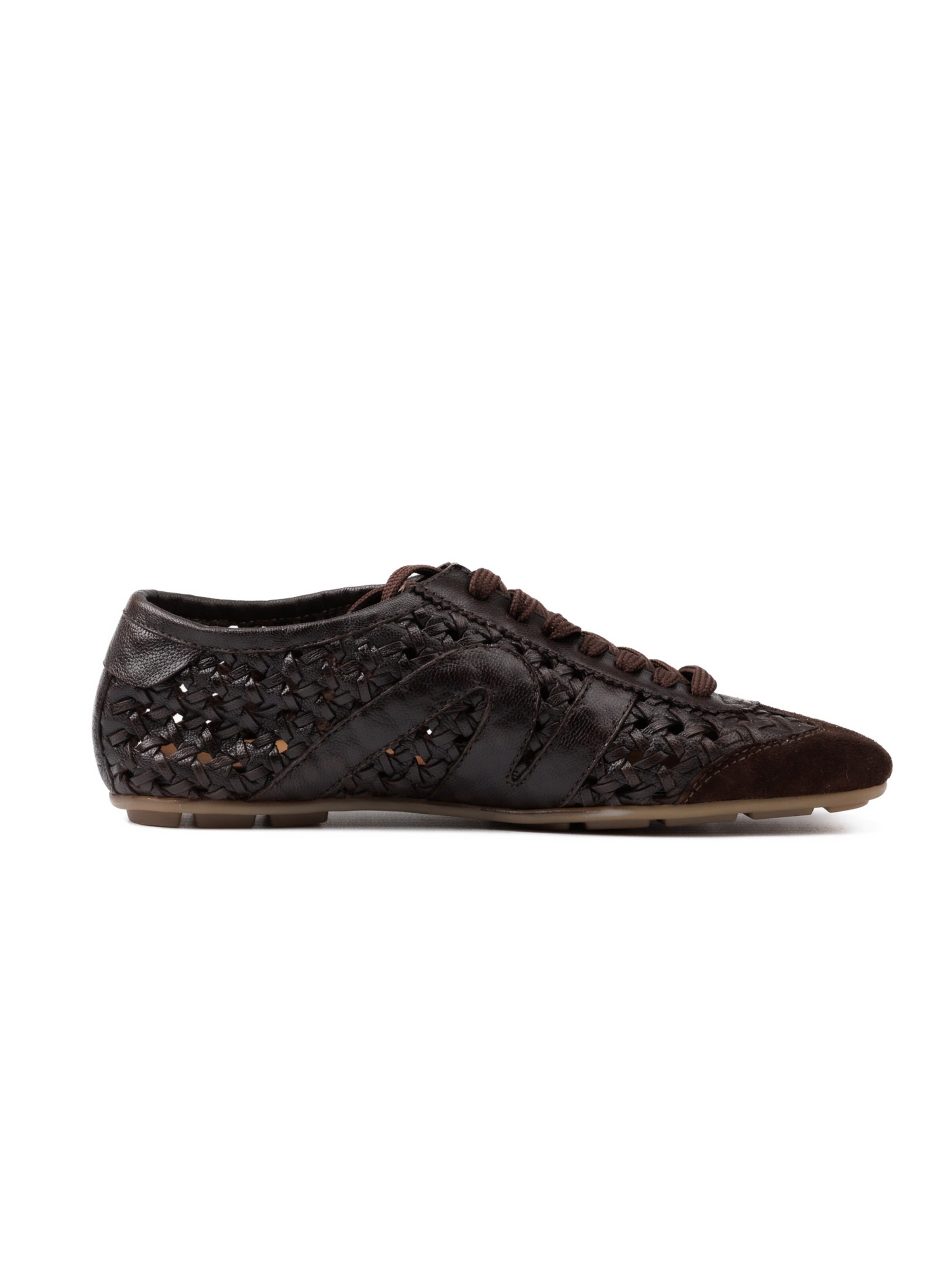 Baskets basses 'MARINE' 5PM en marron
