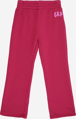 GAP Wide Leg Housut värissä vaaleanpunainen: etupuoli