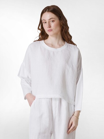 DEHA Blouse in Wit: voorkant
