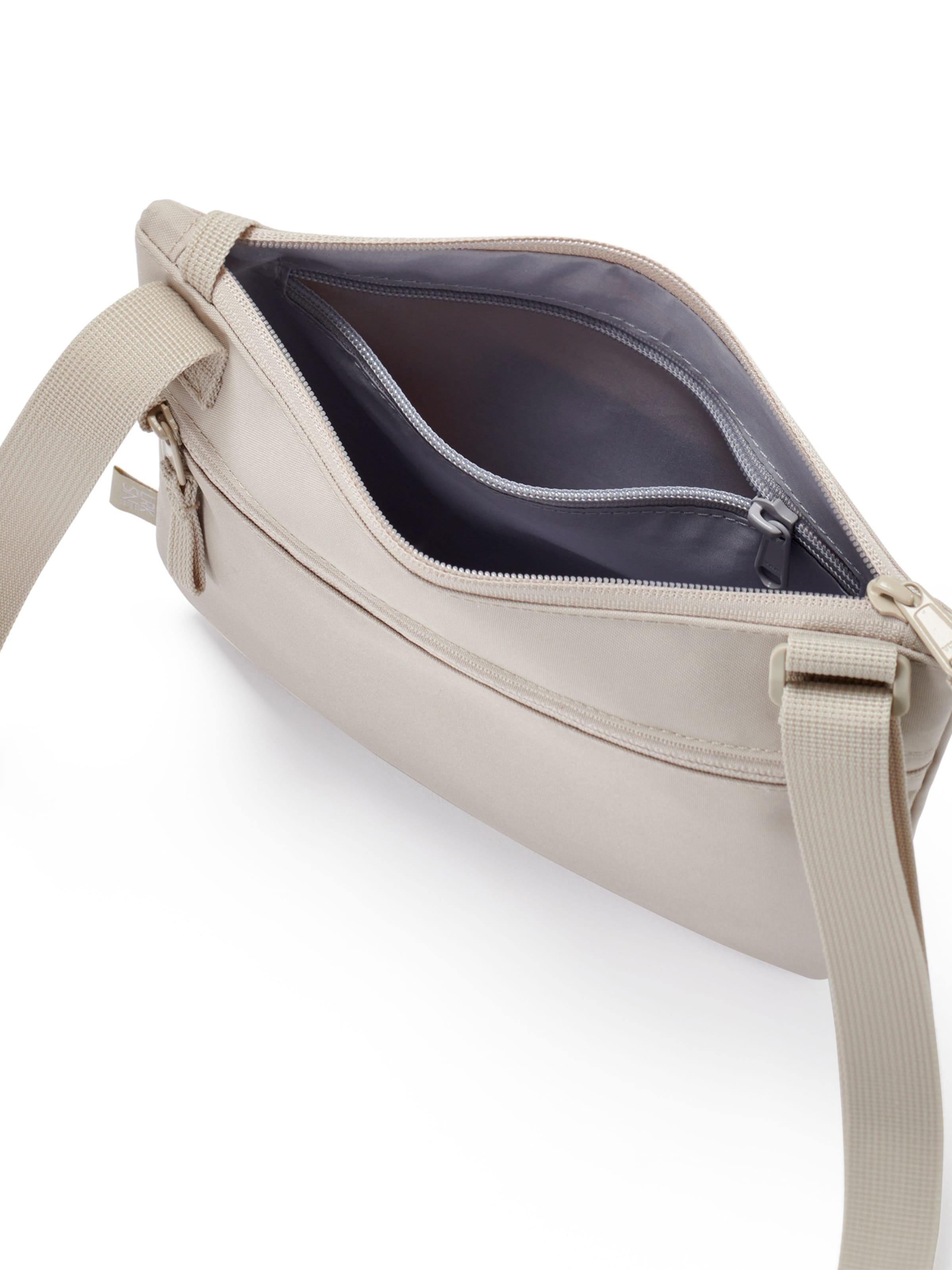 LARKSON Crossbody Bag 'Henrik' in Beige: top