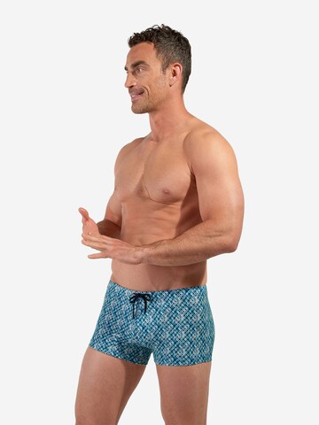 Shorts de bain ' Swim Shorts Camaiore ' HOM en bleu : devant