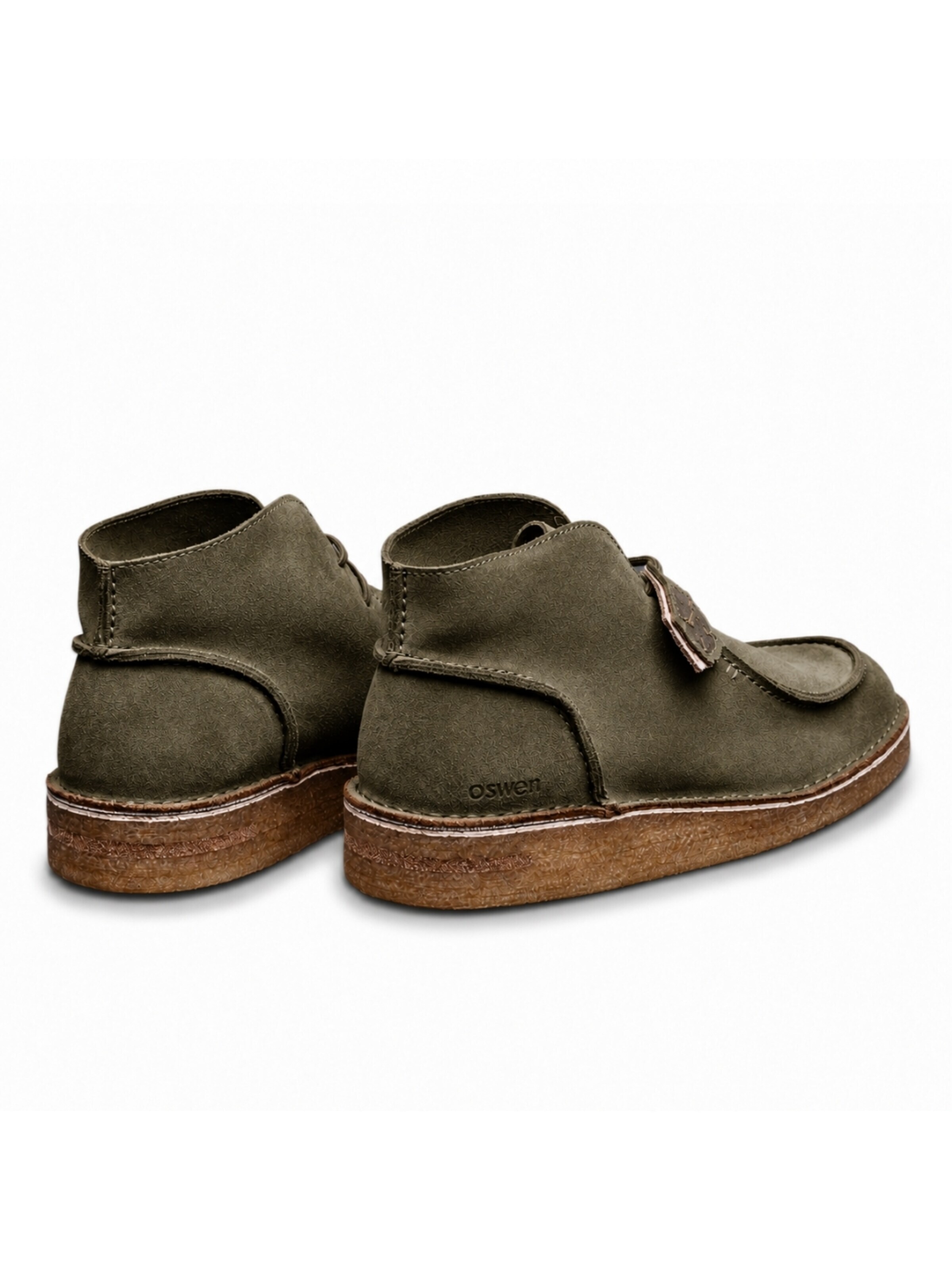 oswen Veterlaarzen 'Ewaldi Suede Boot' in Groen