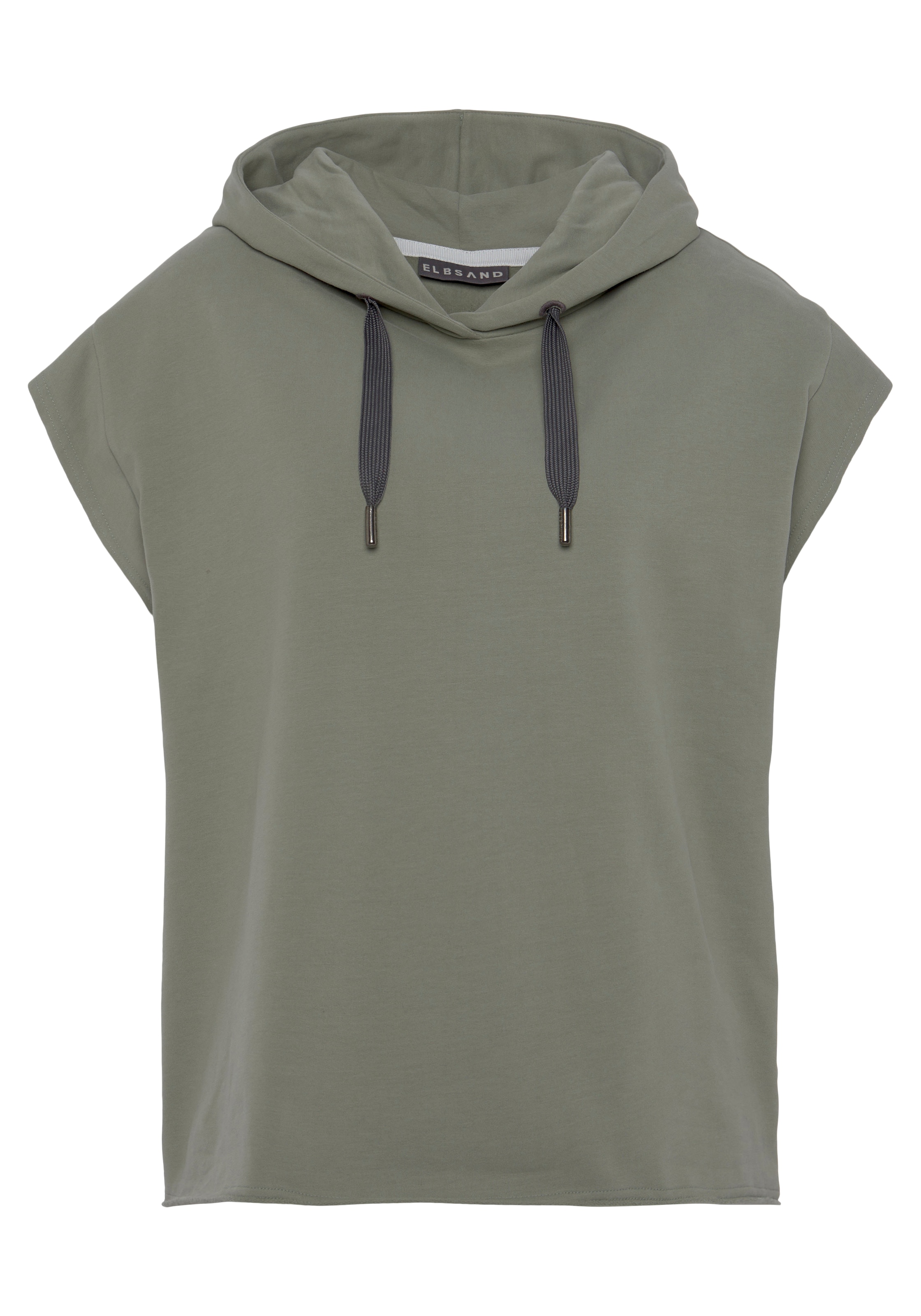 Sweat-shirt 'Catia' Elbsand en vert : devant