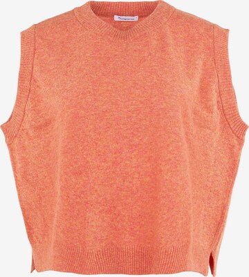 KnowledgeCotton Apparel Pullover in Orange: predná strana