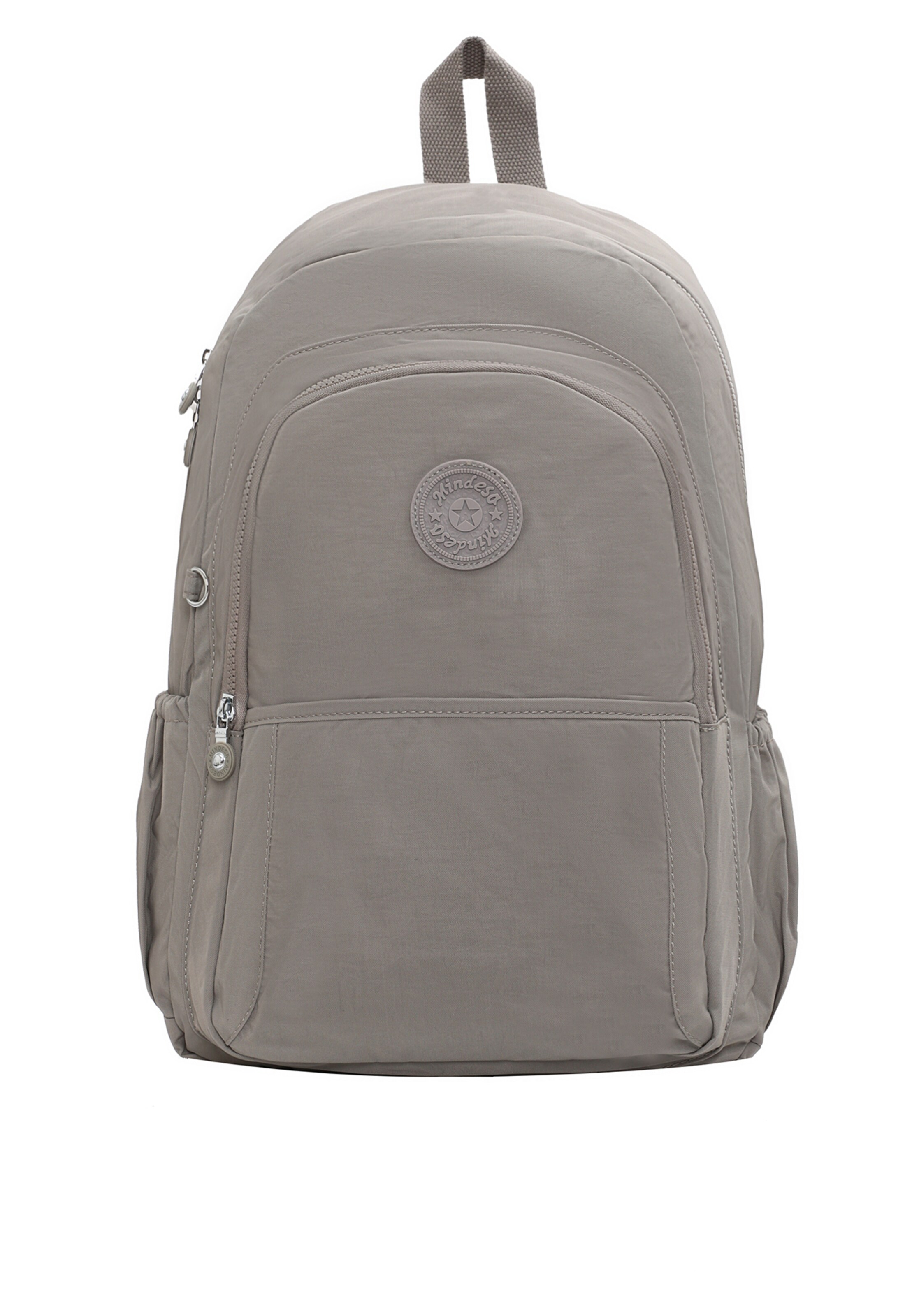 Mindesa - Mochila em cinzento: frente
