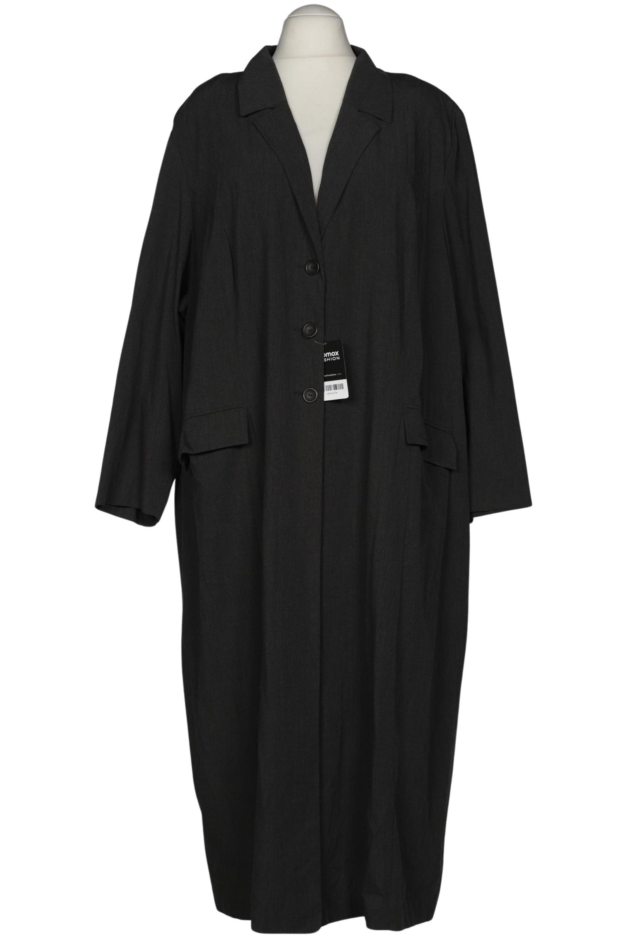 Ulla Popken Mantel 9XL in Grau: Vorderseite