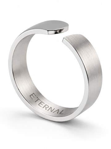 Bague 'Minimal Ring' Eternal en argent : devant