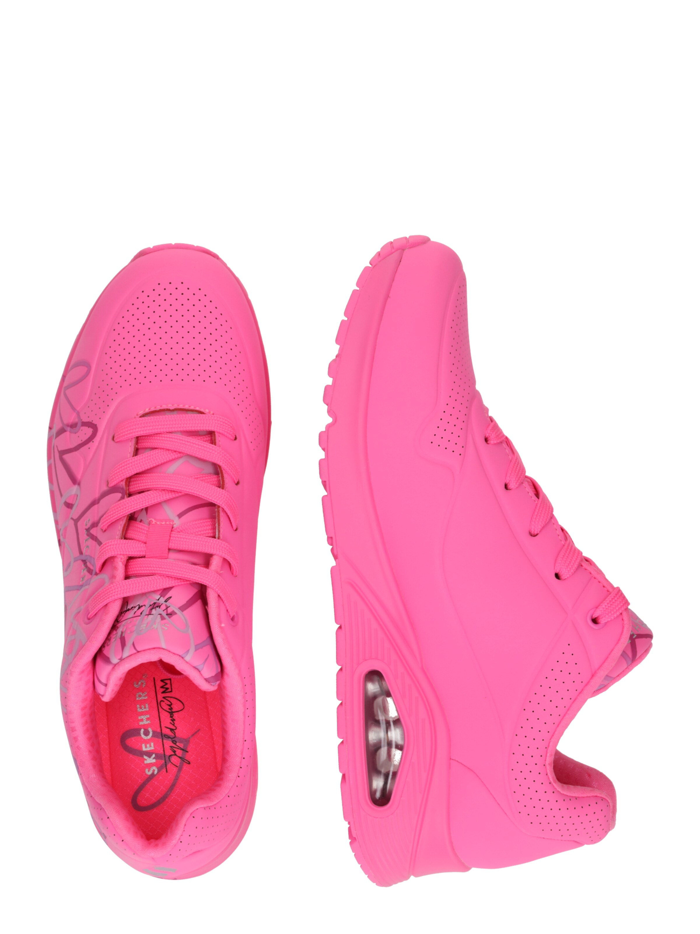 SKECHERS Sneaker low 'Uno - Spread The Love' i pink