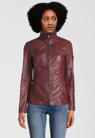 H.I.S Between-Season Jacket in Red: front