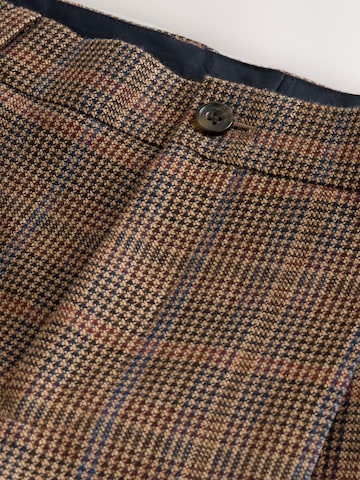 Next Slimfit Hose in Braun