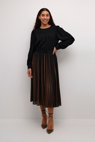CULTURE Kleid 'Carly' in Schwarz: Vorderseite