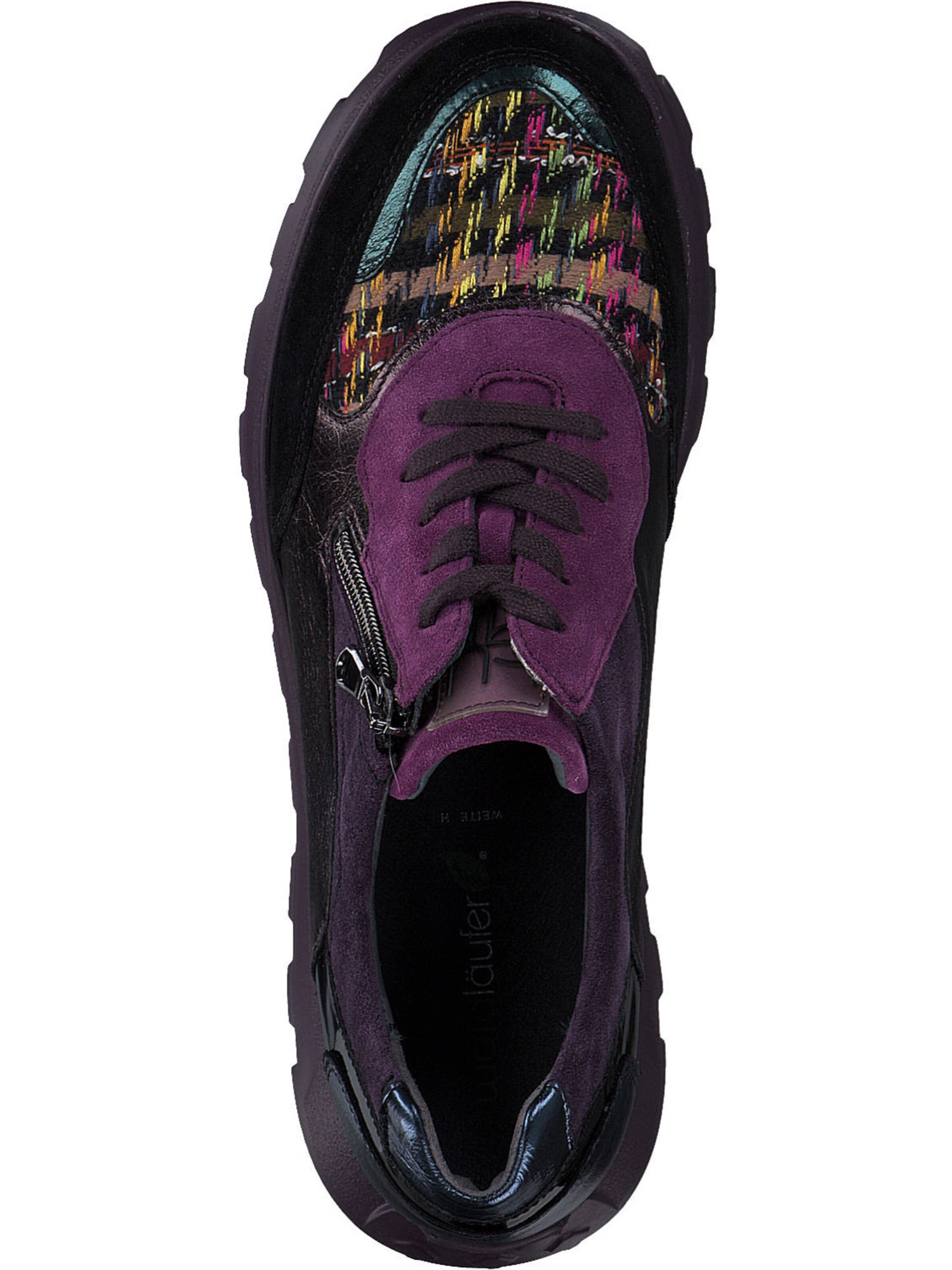 WALDLÄUFER Veterschoen 'Ajala H' in Zwart