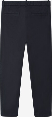 regular Pantaloni con pieghe di Adolfo Dominguez in blu