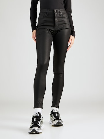 Abercrombie & Fitch Skinny Jeans in Zwart: voorkant