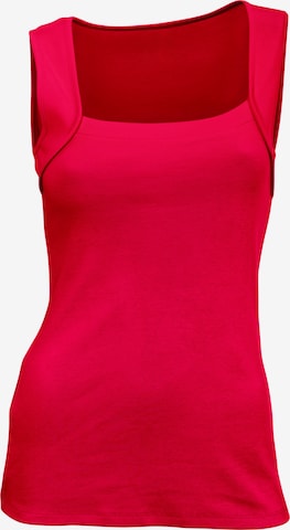 heine Top in Red: front