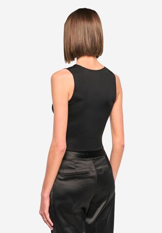 OW Collection Top 'Chiara' in Zwart