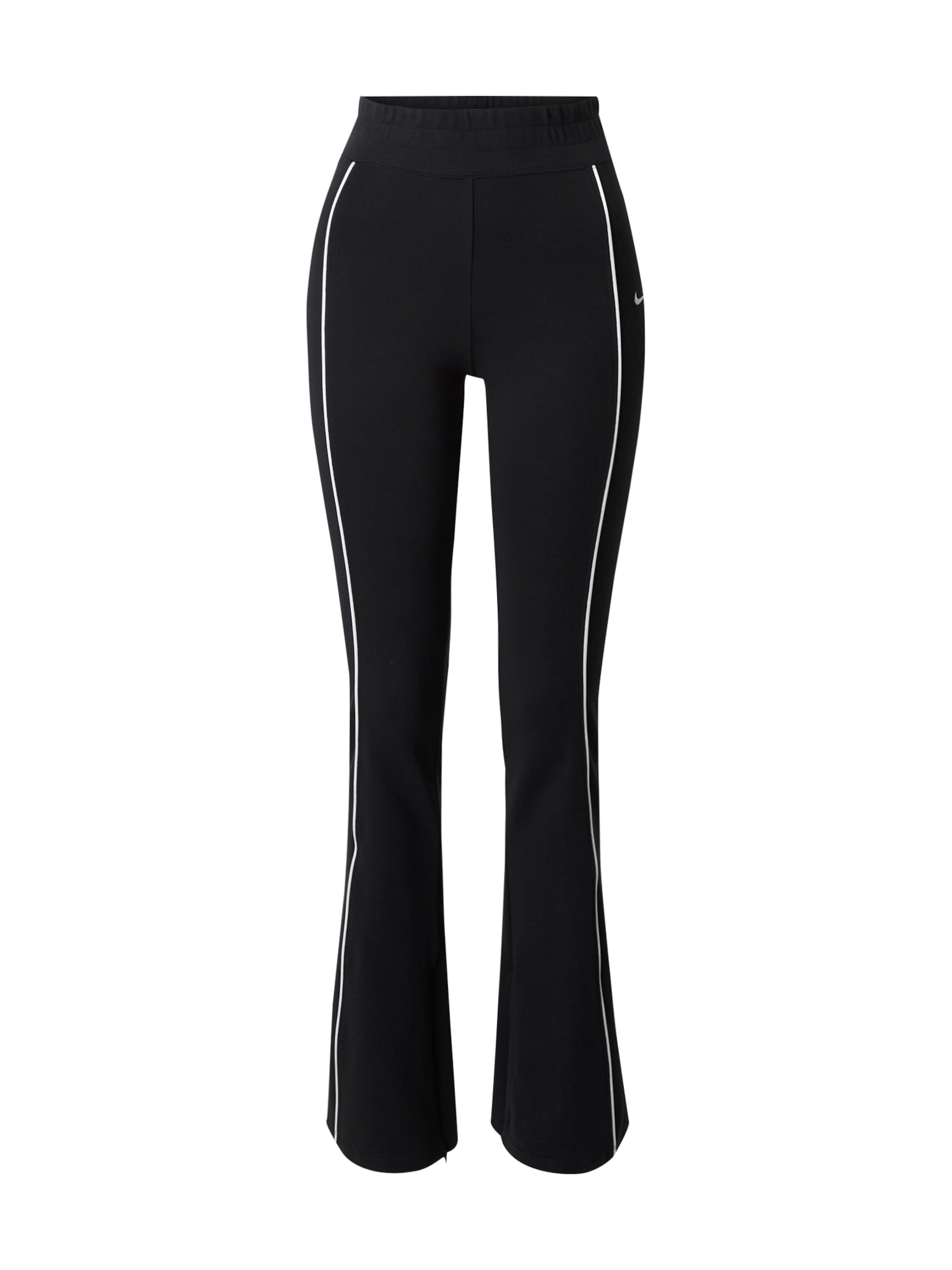 juoda Nike Sportswear Kliošinis Kelnės: priekis