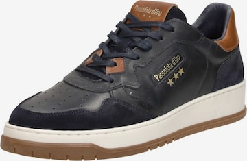 PANTOFOLA D'ORO Platform trainers 'Sneakers Laag' in Black: front
