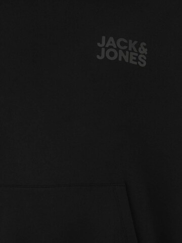 Jack & Jones Plus Μπλούζα φούτερ 'JJECORP' σε μαύρο