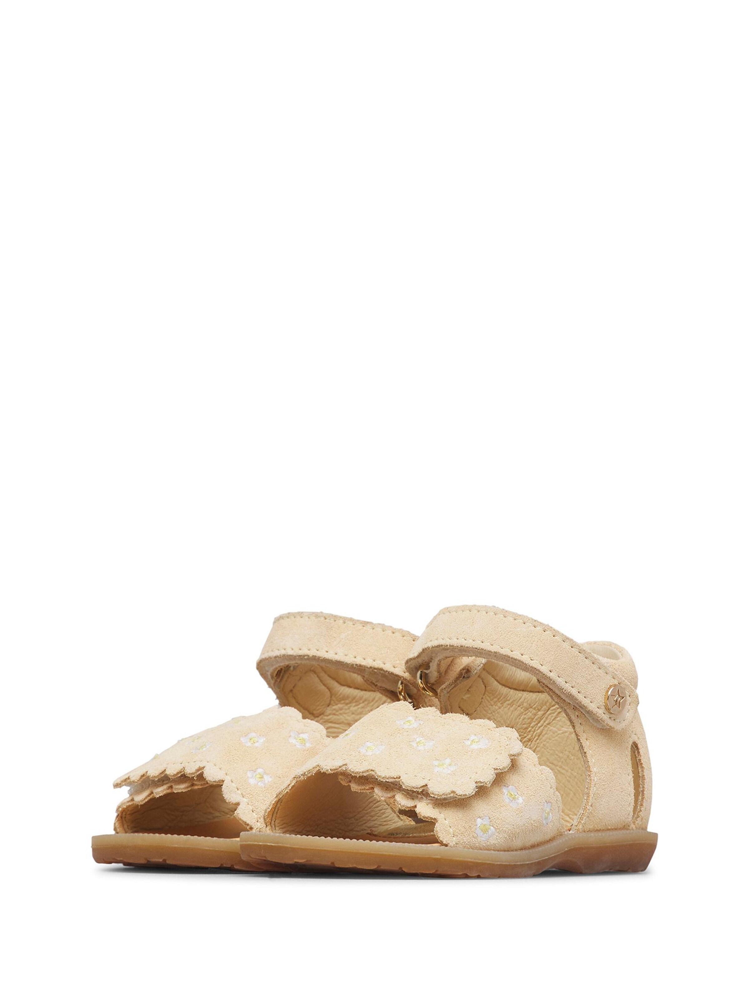 NATURINO Sandal 'MAYA EMBR' in Beige
