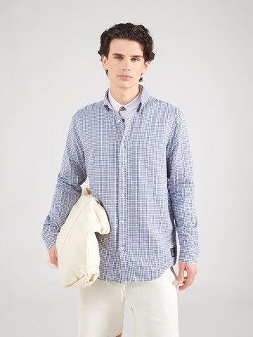 Regular fit Cămașă de la SCOTCH & SODA pe albastru: față
