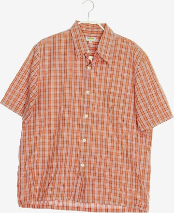 Switcher Button Up Shirt in S in Orange: front