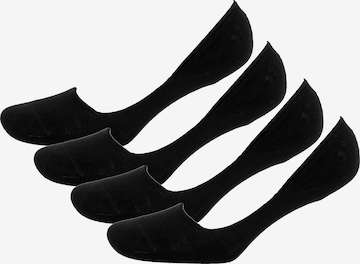 camano Ankle Socks in Black: front
