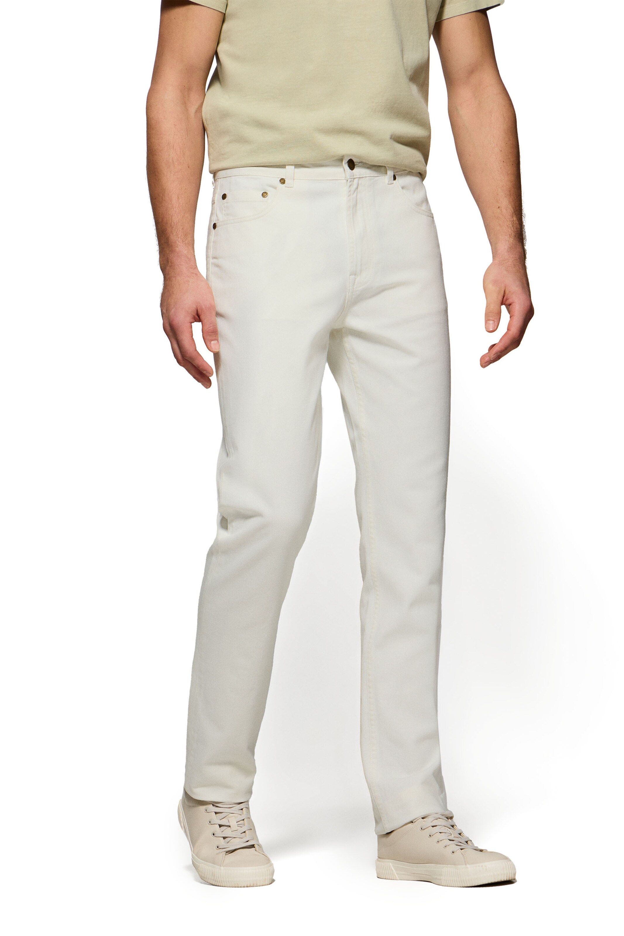 Polo Club Regular Jeans in Weiß