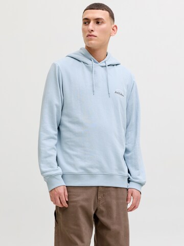 mėlyna JACK & JONES Megztinis be užsegimo 'JJBRANDON': priekis