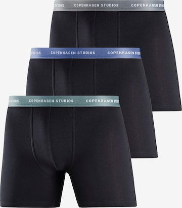 Copenhagen Studios Boxerky – černá: přední strana