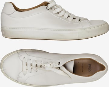 BOSS Black Sneaker 44 in Weiß: Vorderseite